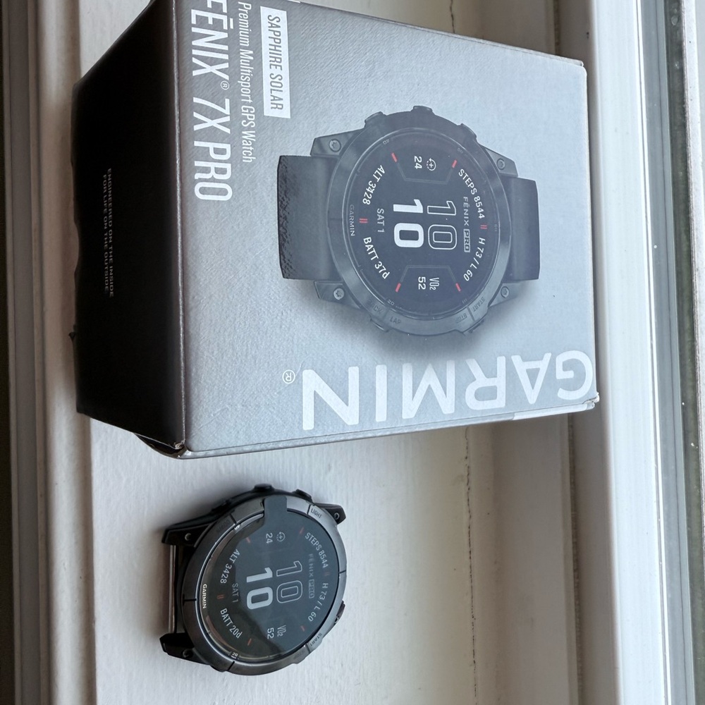 Garmin Fenix 7X Pro Black Smartwatch